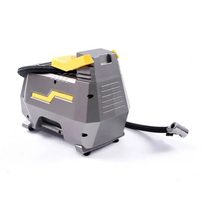 1666 Tire Inflator Air Compressor, Portable DC/AC Air Pump for Car Tires 12V DC and Other Inflatables at Home 110V AC