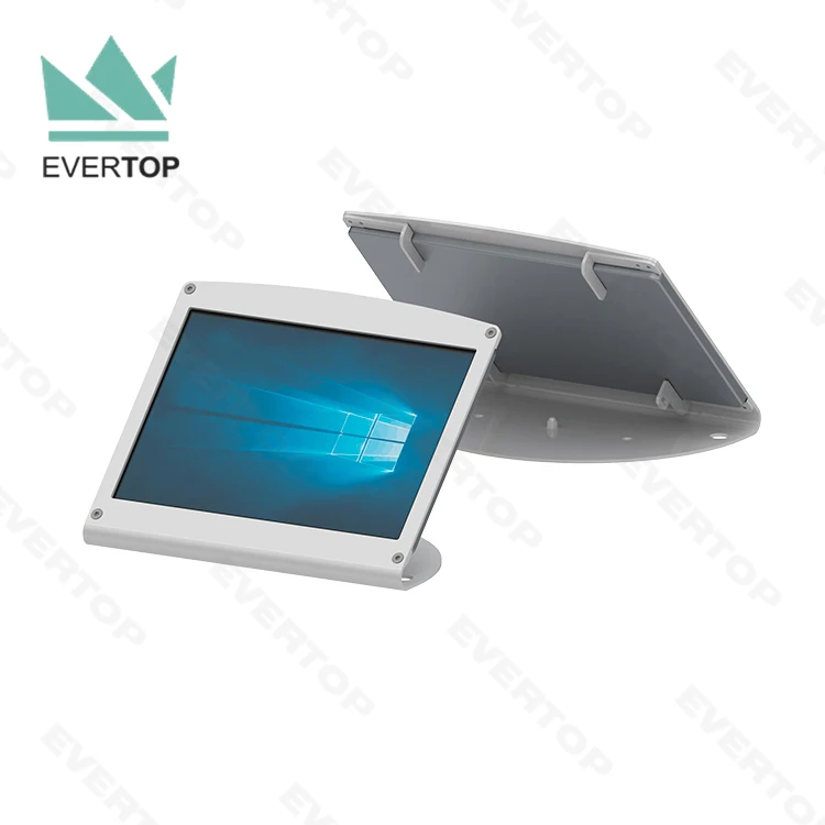 LST07 Counter Top Tablet PC Secure Kiosk Stand  for iPad/Android 2021 Anti Theft Tablet Kiosk Stand Display Countertop Desk Top