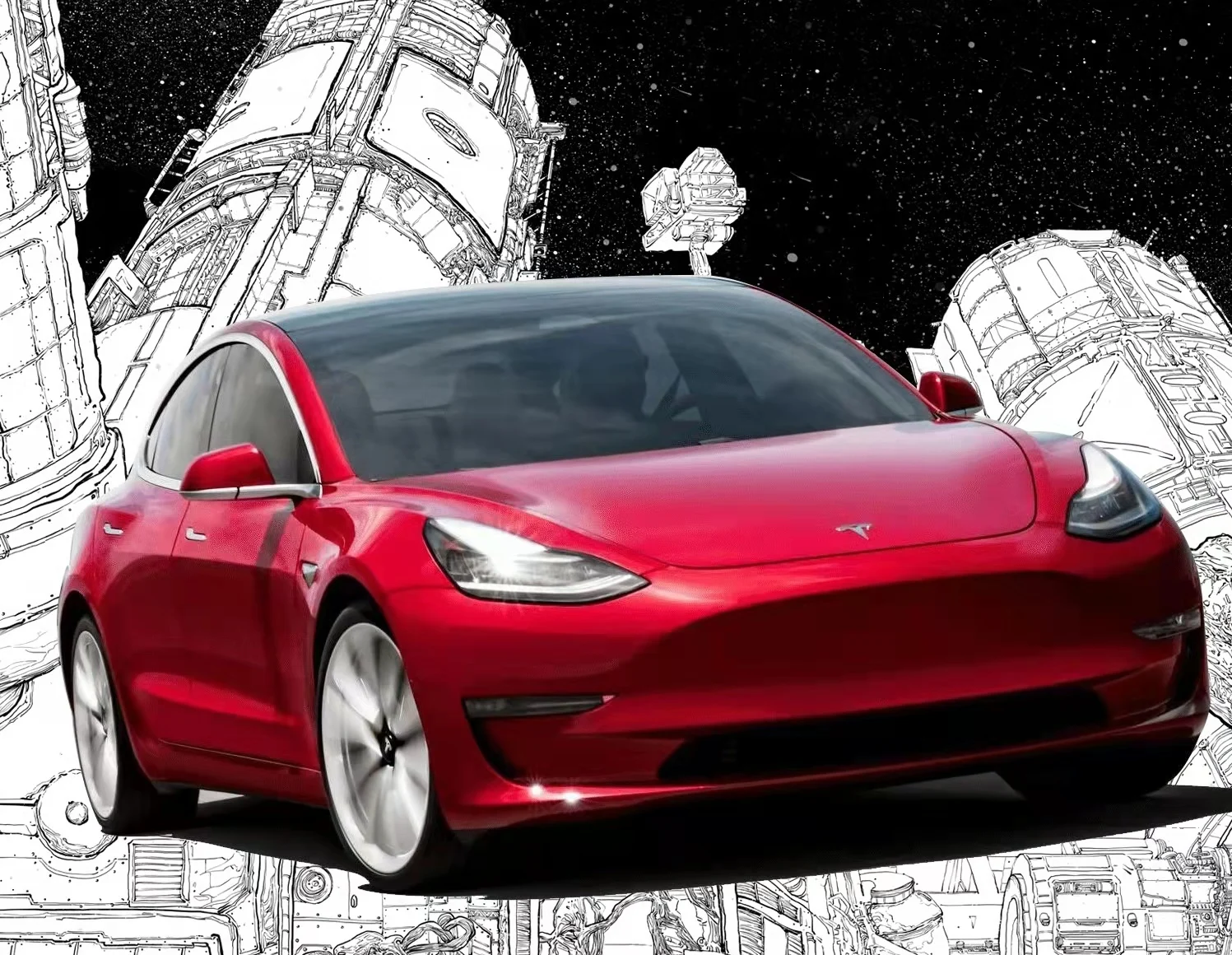 
 Новая Энергия Электрический подержанных автомобилей TESLA модель y Электрический автомобиль, производство Китай  