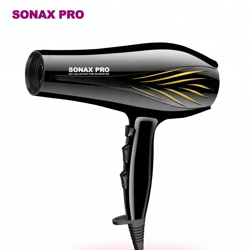 Best Sales Sonax Pro 6620 New Design 3000W Powerful Salon Home Use Hair Dryer