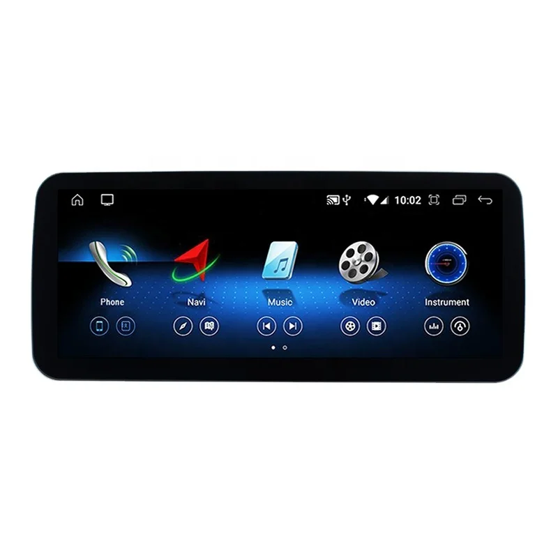 10.25' Android 10 Car Multimedia Player for Mercedes benz B Class W246 B250 B260 B20 2012-2019 Blue anti-glare carplay dsp