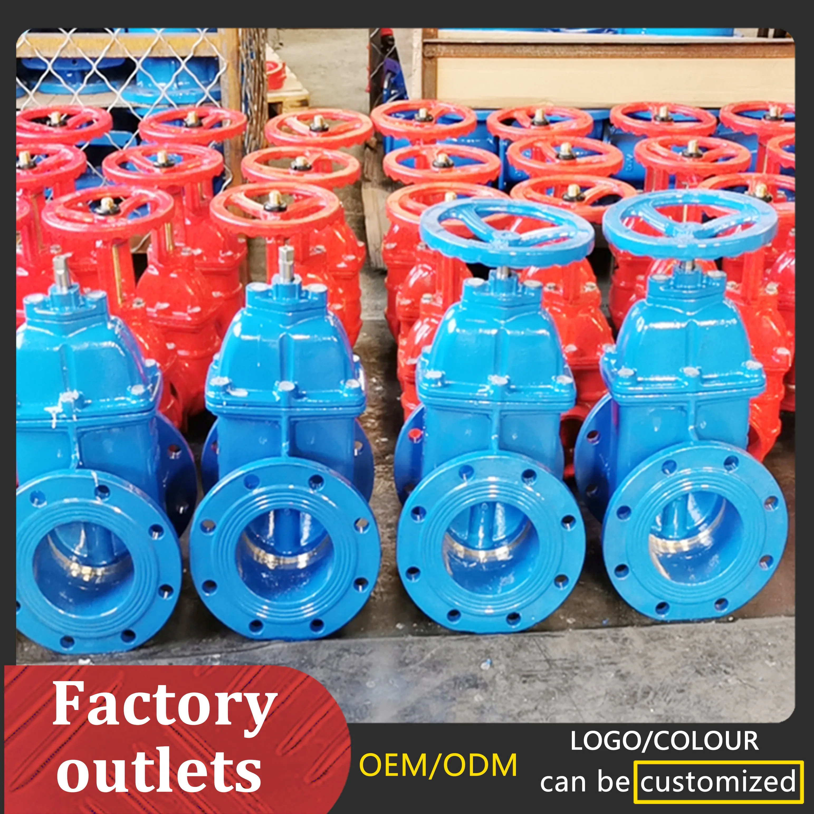 DN50-DN1000 100mm Gate ValvesManual / Electric Gate Valve Pn40 PN10/PN16 Stainless Steel Gate Valve