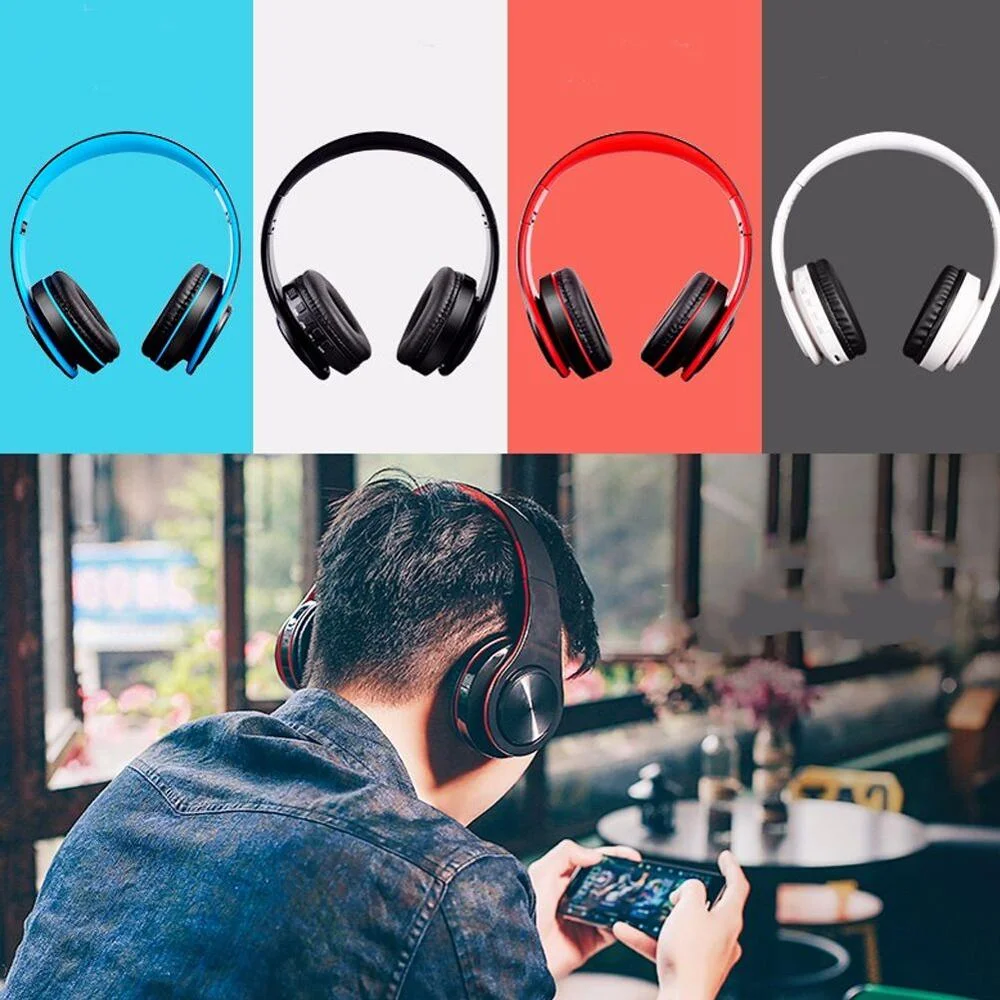 Amazon Hot Sale Subwoofer RGB Headphones Sport Stereo Gaming Mobile Phone BT V5.0 Wireless Headset