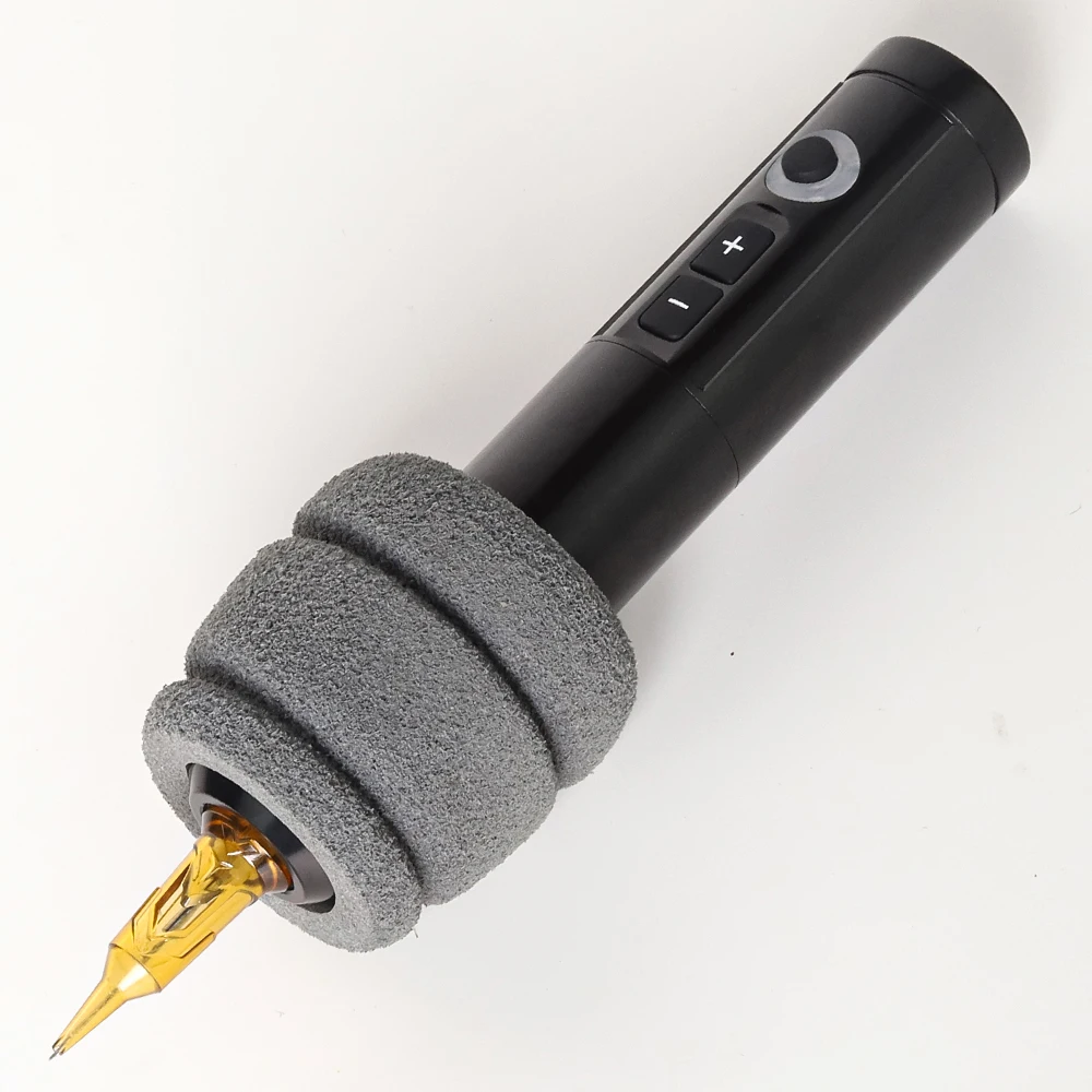 2022 new Adjust Stroke Tattoo Gun Customized Strong Power Tattoo Pen Professional Wireless Rotary Tattoo Pen Gun