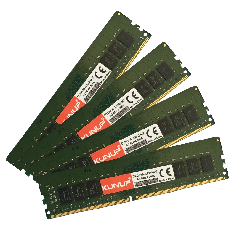 Оперативная Память DDR4 2133 МГц 2400 2666 3200 ОЗУ память для настольного компьютера 4 ГБ 8 16 32 DIMM 1 2