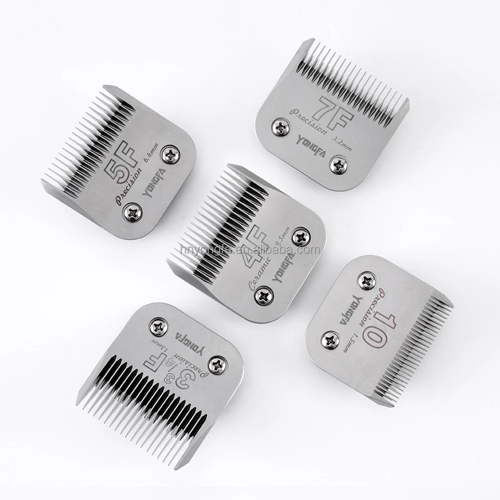 8-Pack Professional Detachable Clippers A5 Blade Set 7F 3.2mm Pet Hair Clipper Grooming Dog Hair Clipper