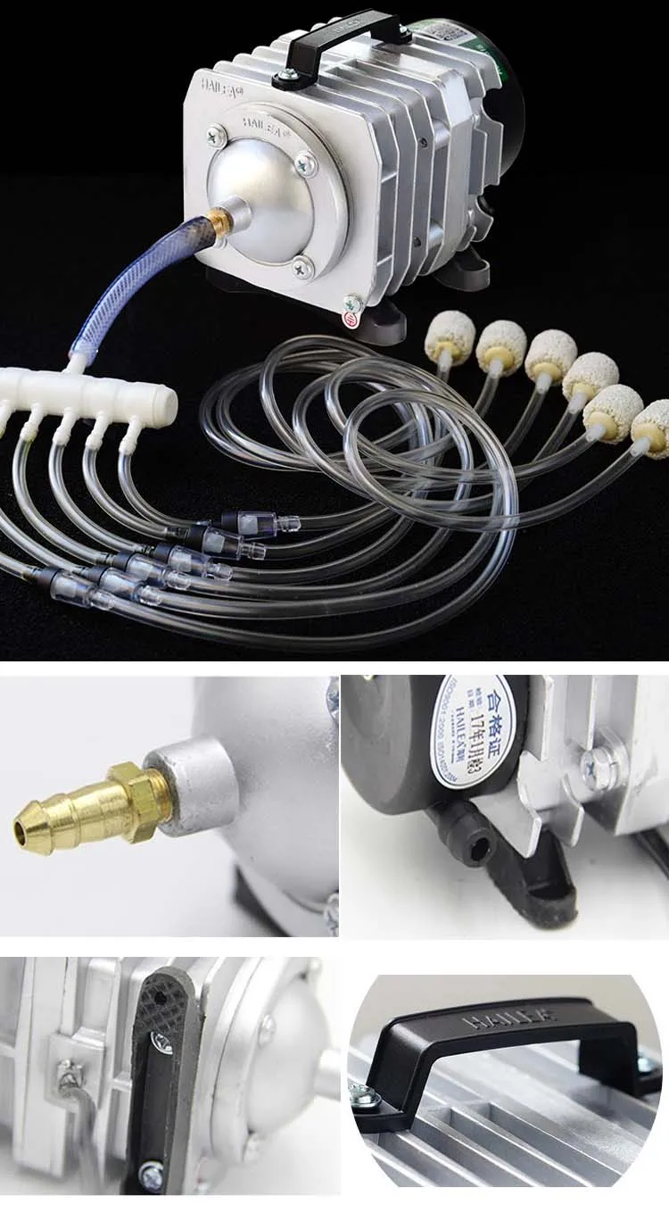 135W Power 220 Voltage Laser Air Pump Electric Air Compressor Pumps For Laser Cutting Engraving Machine