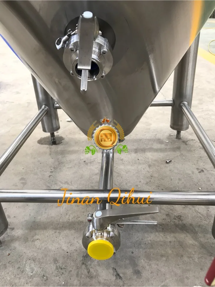 
stainless steel beer brewery conical fermenter 