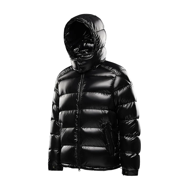 New Design Colorful jackets football puffer shiny polyester design fashion luxury russia winter Clothes men plaid coat for men