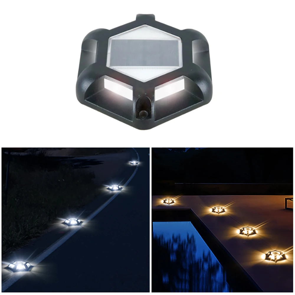 IP65 1.2W outdoor garden solar room type underground in ground courtyard walkway driveway buried lamp lights