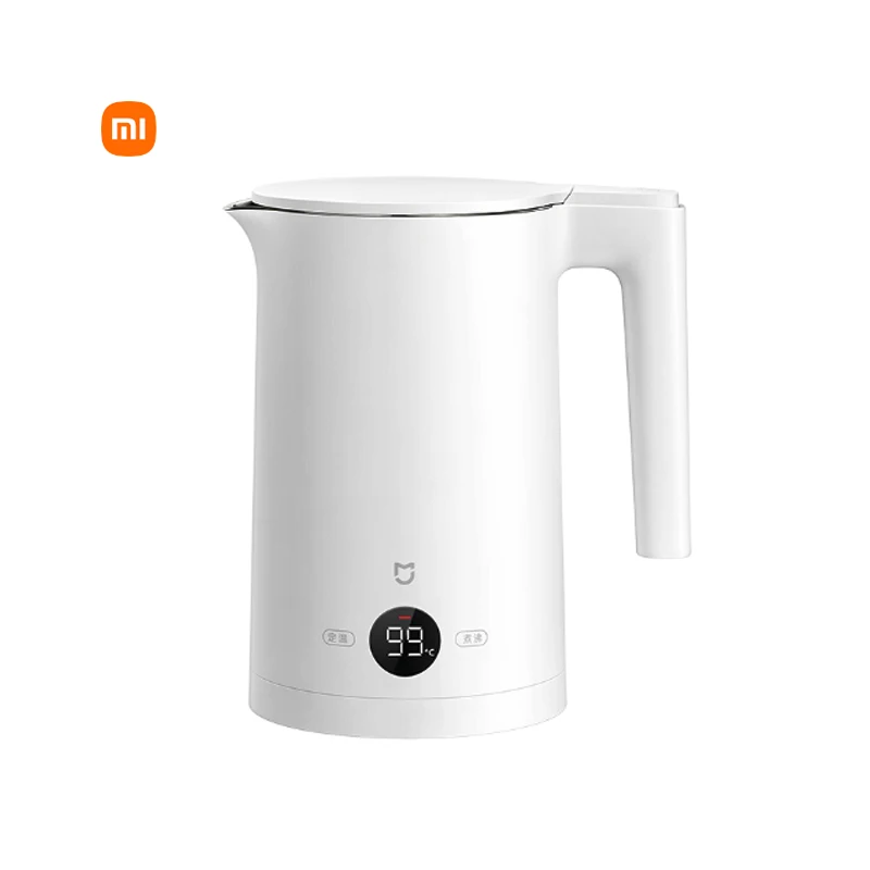 Термостатический Электрический чайник Xiaomi Mijia, 2 светодиодных дисплея, четыре режима сохранения тепла, 12 часов сохранения тепла