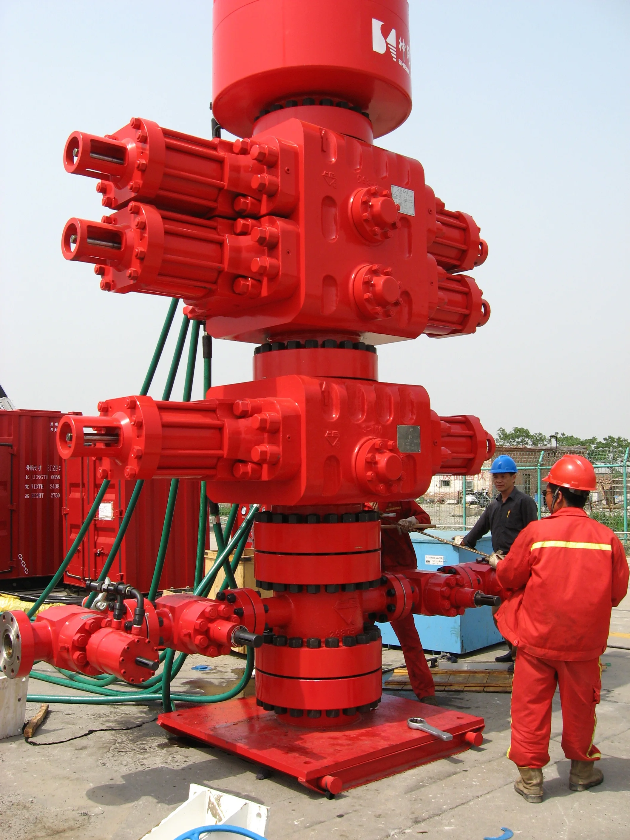 API Well control wireline /coiled tubing /oilfield wellhead tools/Blowout Preventer Shaffer Type Double Ram Bop