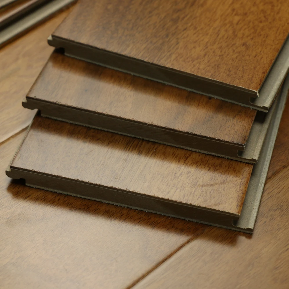 Hardwood Cumaru Wood Flooring Durable Non-Slip Three Layer Solid Wood Flooring For Sale