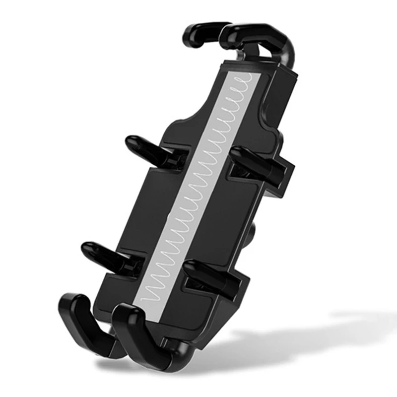 High quality cell phone holder for motorcycle side mirror + handlebar