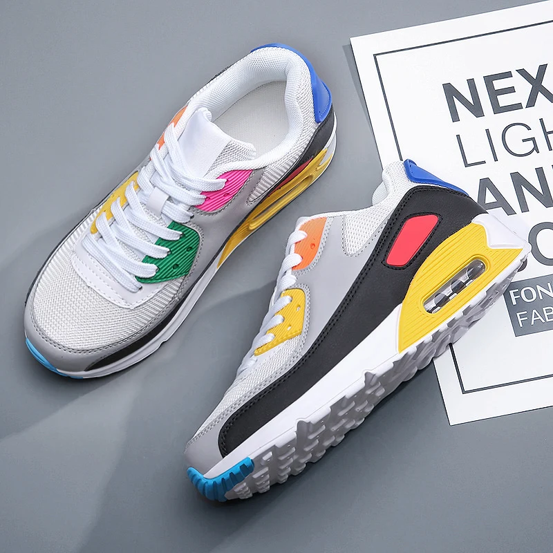Max Sport Shoe Wholesale Logo Custom Unisex Running Casual Big Size Sneaker For Men