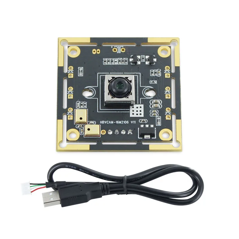 New Product Auto Focus 4K 16MP camera module global shutter 5m cheap mini usb camera module for industrialcontrol machine