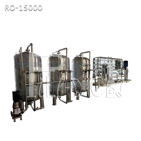 3000 / 5000 / 6000 / 8000 LPH Pure mineral Drinking water RO Reverse Osmosis purifier treatment machine / system