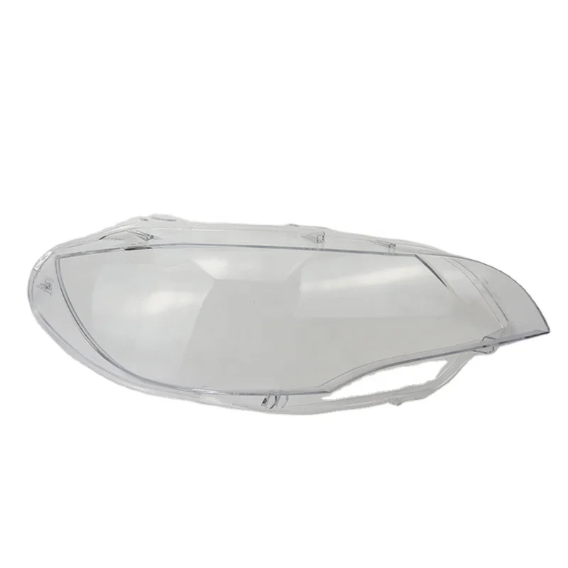Auto Parts Transparent Headlamp Glass Headlight Lens Cover for X6/E71 06-14 Year
