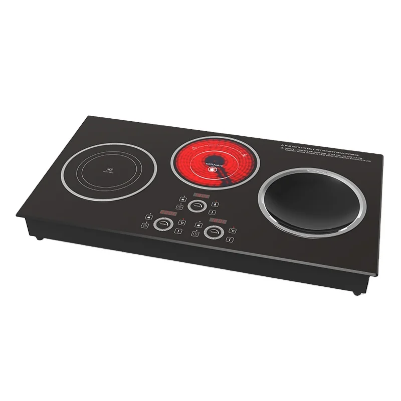 Two Burner Built- in High Quality Cooking Hot Plate Electric Induction Hob Induction Cooker
