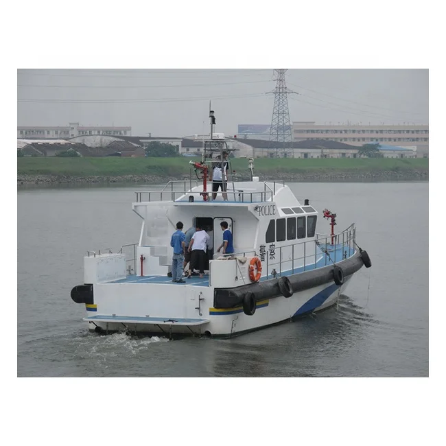 
17M Firefighting Boat Fiberglass Pilot Boat For Sale Work Boat For Police 