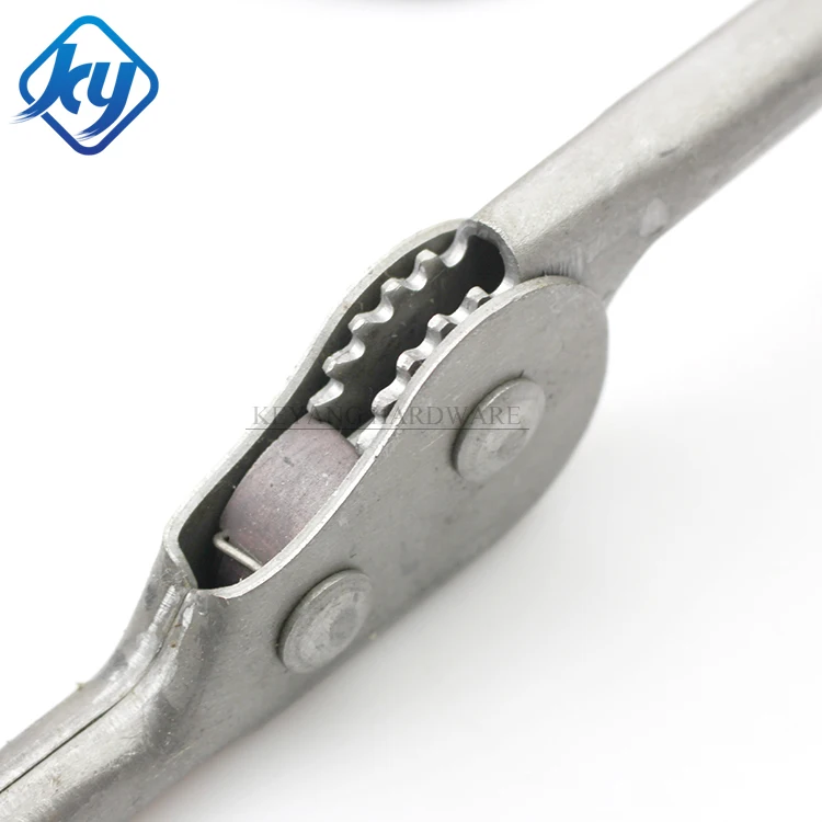 Folding Lazy Sofa Hinge Adjustable Lever Connector 5 Gears Ratchet Hinges 180 Degree