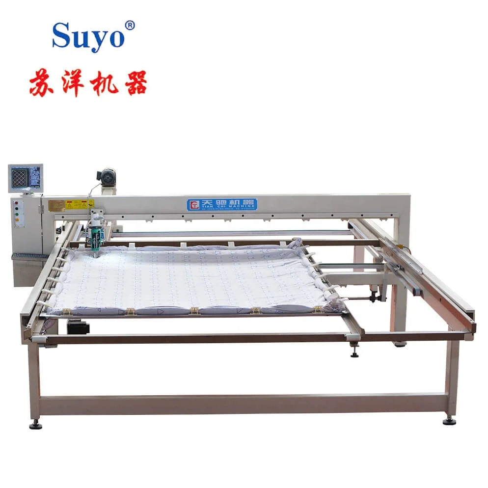 High Quality Single Head Computer Long Arm Quilting Machinery for Blankets