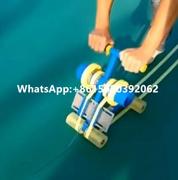 Ручная машина для маркировки дорожной ленты полностью автоматическая приклеивания пола ручная резки и полов