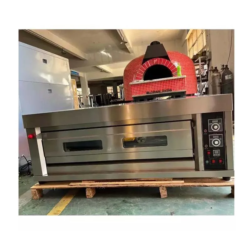 2022 New design best selling italian professional industrial steam digital halogen gas convection pizza oven