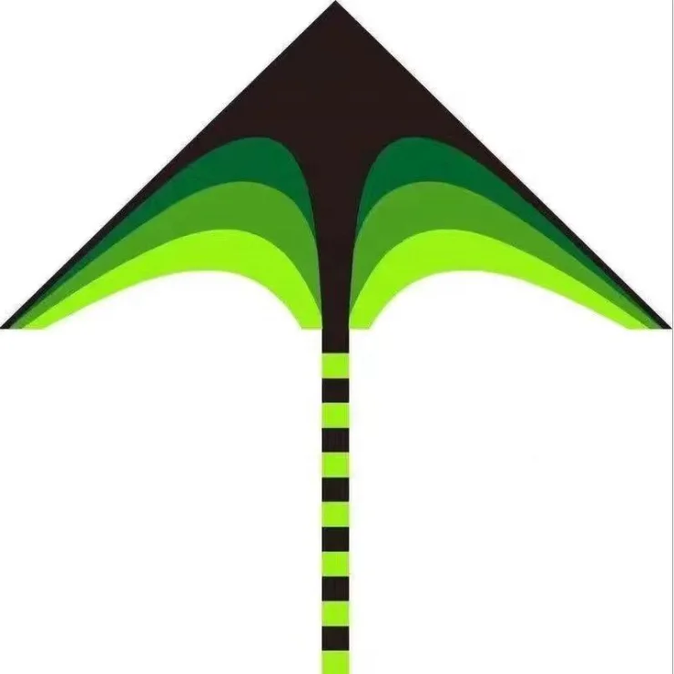 New Design Single Line Control Power Colored Kites Delta Kite  For Kids With Cheap Price