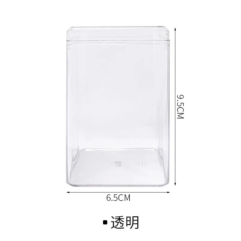 Dust proof Stackable Acrylic garage kit organizer model toy doll storage box clear container transparent display cabinet case