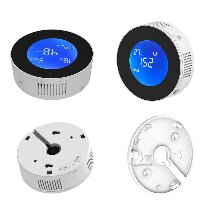 Tuay Smart WIFI Natural Gas AlarmLPG Gas Leak Detector Propane Detector  Natural Gas Detector Monitor Sensor Alarm Sensor