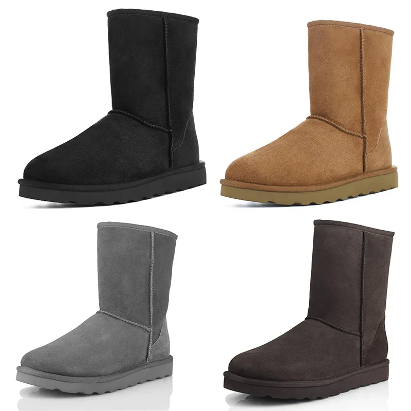 2024 New Products Four Style Boots Can Be Choose Boots Real Wool Fur Women snow Boots Winter