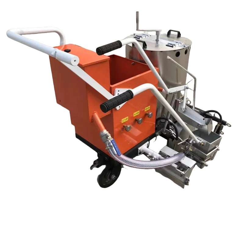 High quality thermoplastic road line marking paint machine in stock