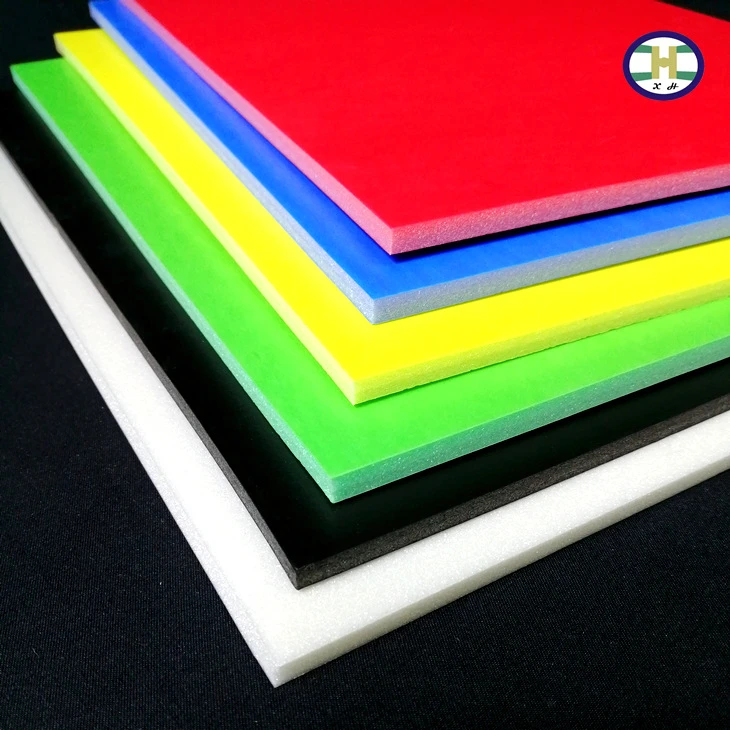 JINBAO Foamd Pvc Sheet Foam Board Price Expanded Pvc 3 16 Inch Black America Yellow Green Waterproof White Orange Edge Blue Hot