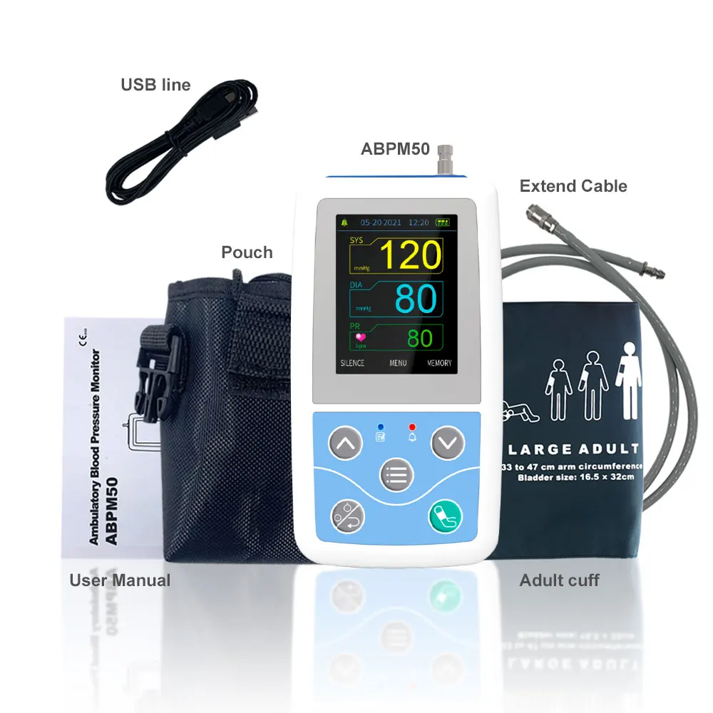 CONTEC ABPM50 automatic blood pressure monitor arm type wrist blood pressure monitor