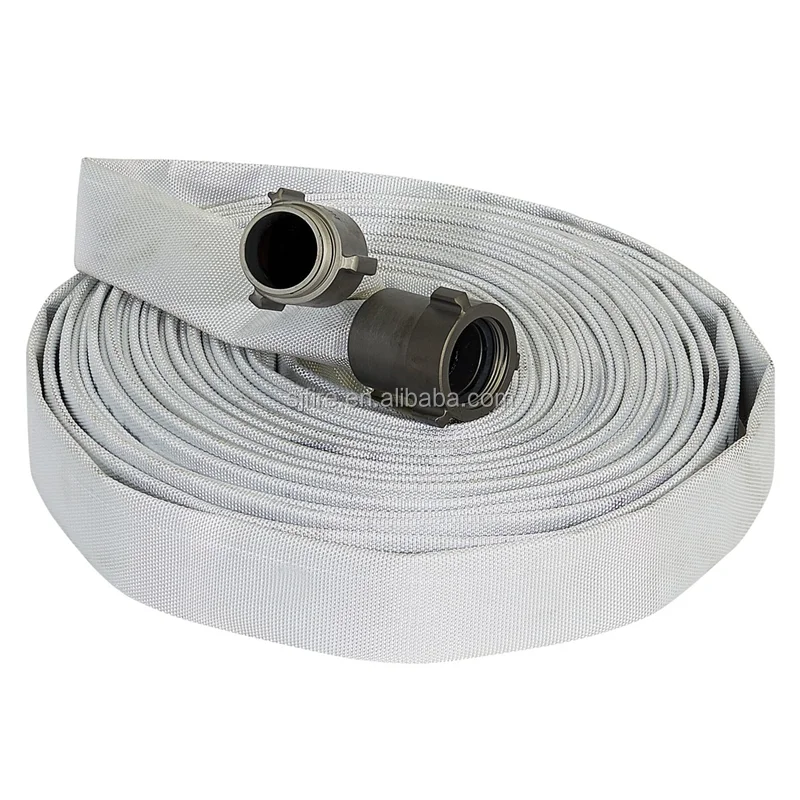 White high quality agriculture irrigation PVC lay flat hose