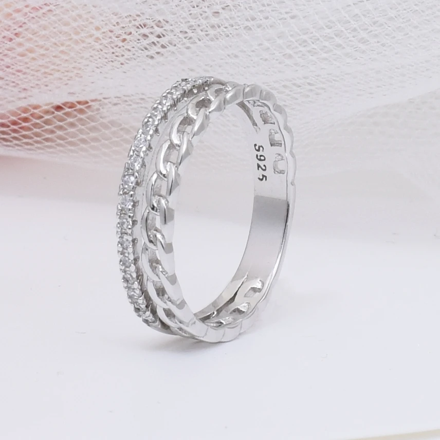 MA YIN FANG Factory wholesale Fashion trend double personality 925 ring Silver 925 ring Silver Ring for any occasion 925 silver