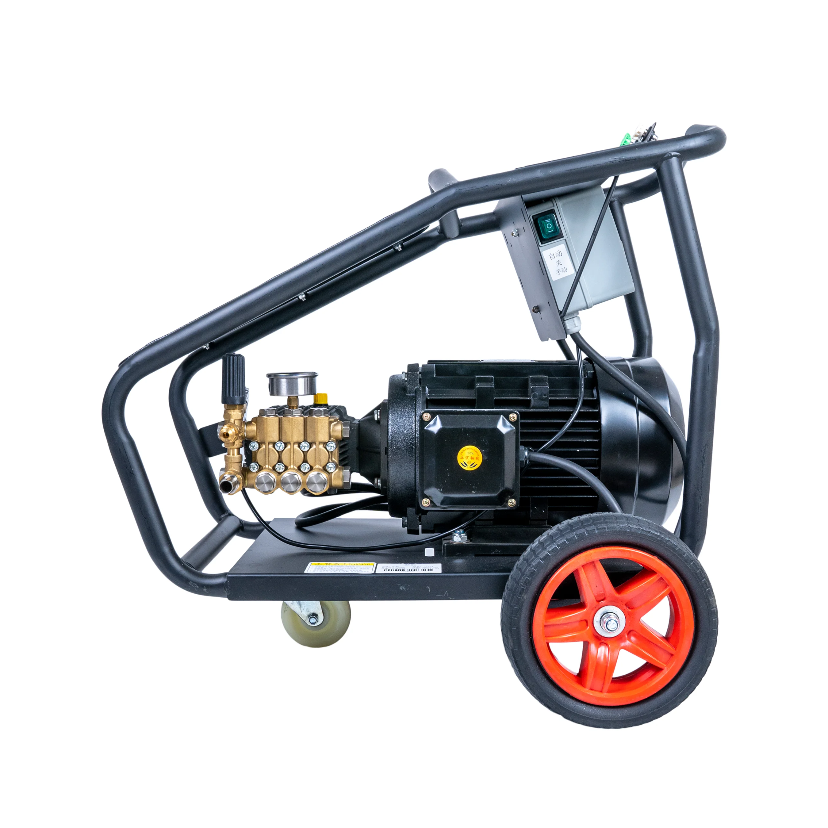 7.5KW Motor 380V Cold Water 200Bar 2950Psi For Car Clean Electric High Pressure Washer