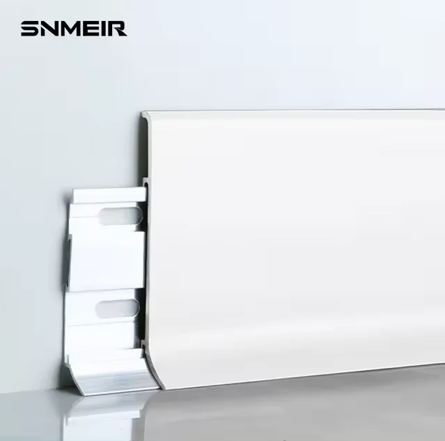 Senmry Aluminium Skirting Suppliers Custom 40CM Height Aluminum Skirting Board