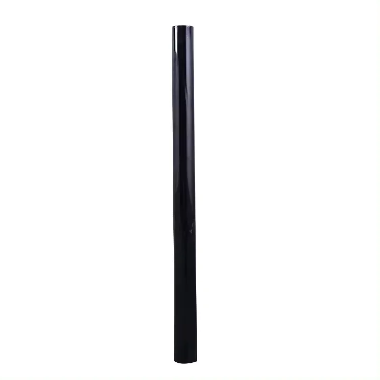 silicone coated pet film factory manufacturer window film soft black plastic film