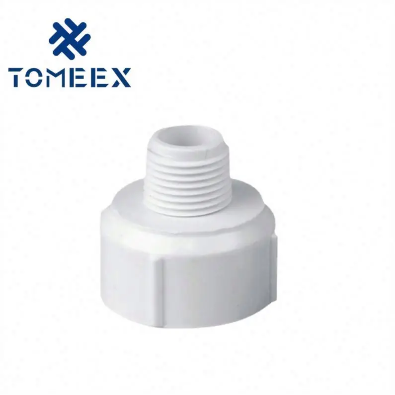 High quality Hot  PVC thread fittings Water Pipe female reducer