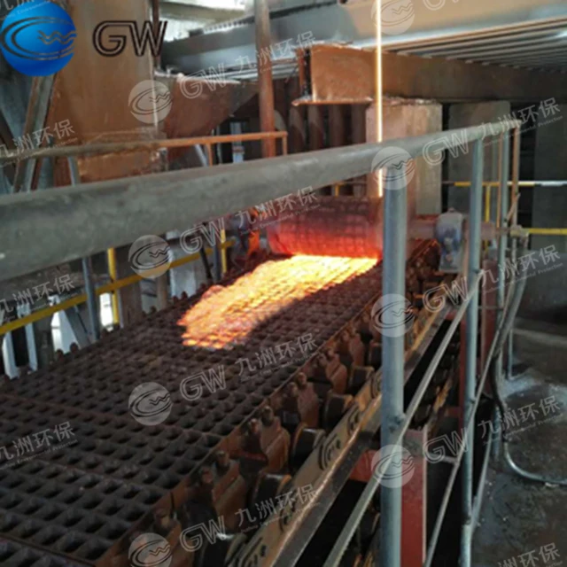 
Chain Plate Conveyor for Solid Sodium Silicate Glass Production Line 