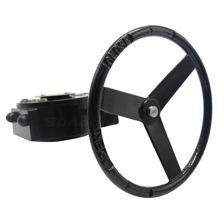 Bundor HT200 cast iron gearbox for valves with handwheel