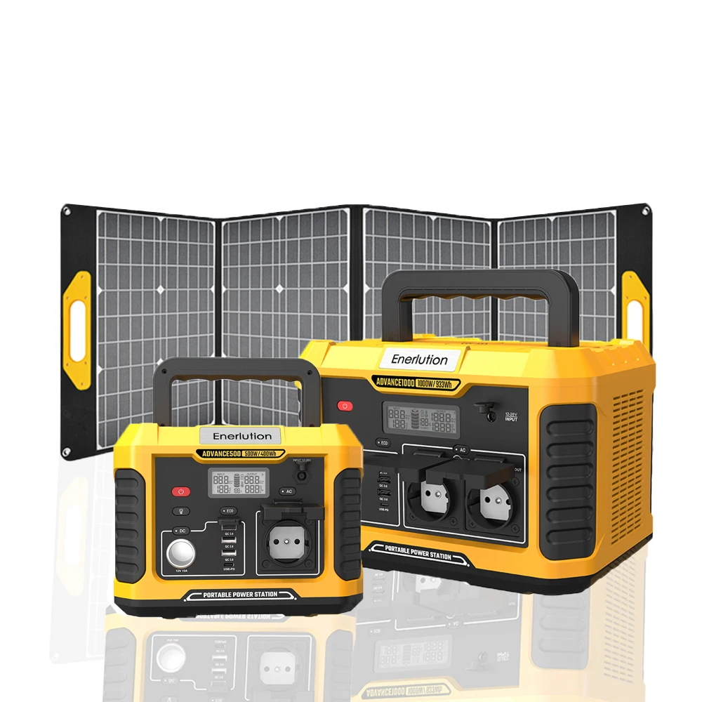 Wholesale 12V 24V lithium portable power station 300w 1000w 2000w solar battery energy storage bank