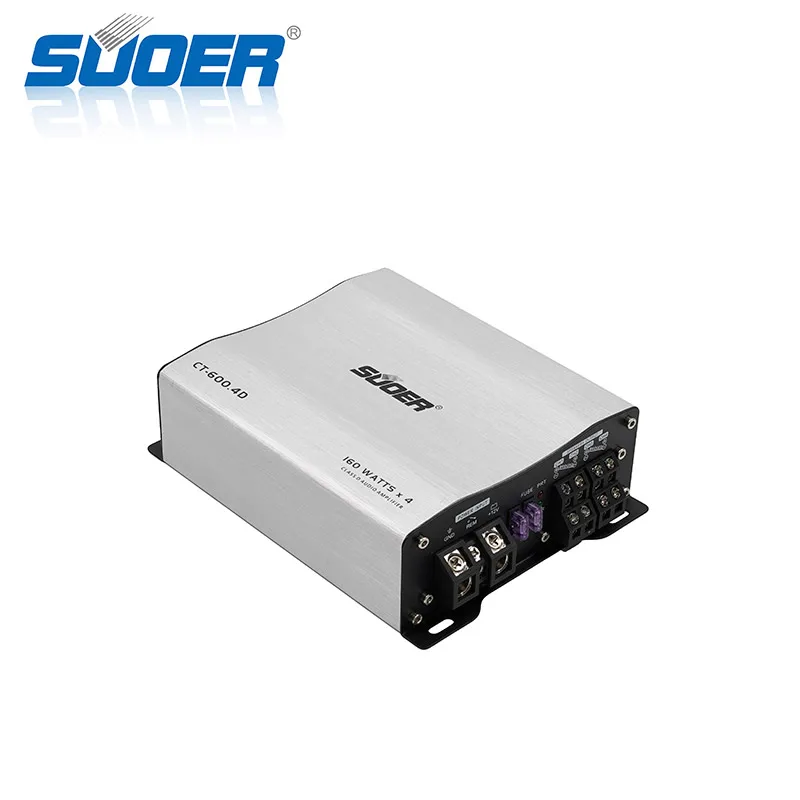 Suoer CT-600.4D-U 4 канальный усилитель автомобильными стерео-и акустическими системами бразильский автомобильный