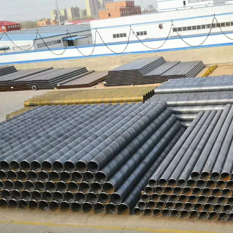 structural pipe fittings BS1387 Q195B Q235B   SSAW  Steel Pipe