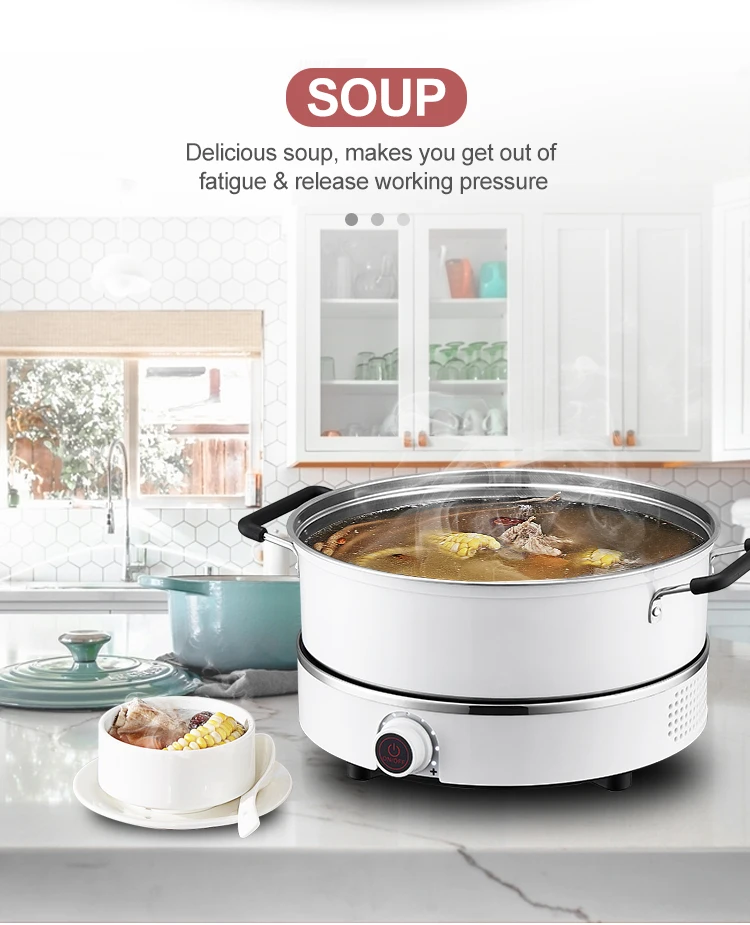 popular single indection hob table portable xiaomi round hot pot stove cooking appliances electrical cooktops induction cooker