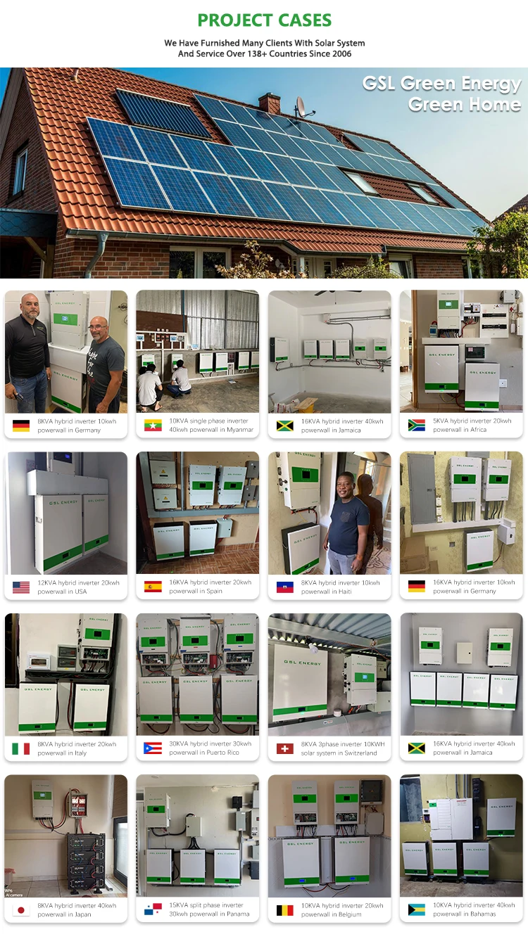 GSL ENERGY 10Years Warranty 6000 Cycles 51 2V 15Kwh Akku Solar Inverter Lithium ion Energy Storage