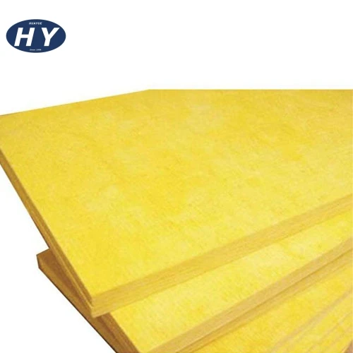 High Density Acoustic Easy Installation Perfect China Price Material Glass Wool Board For Partition Walls Heat Insulation