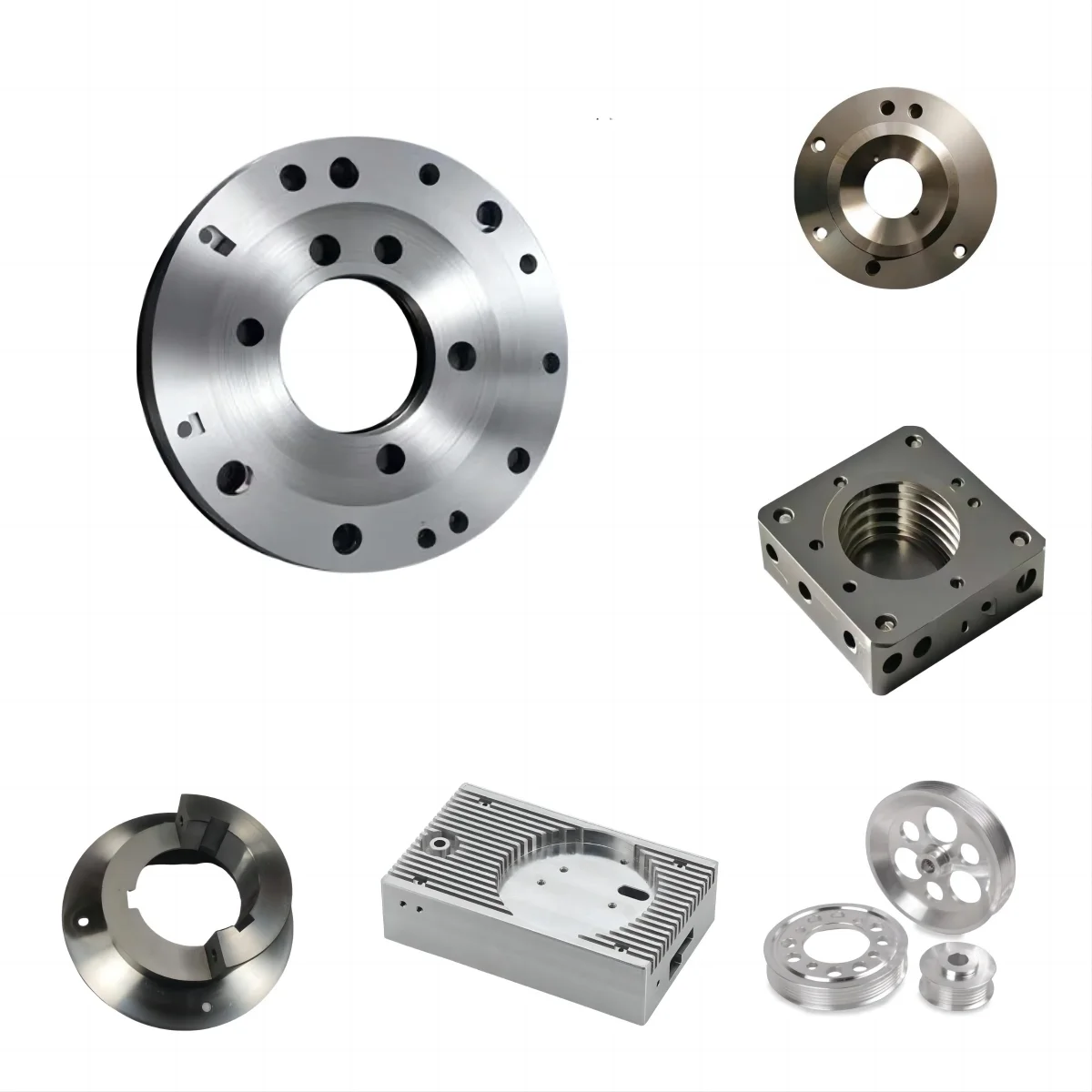 OEM Custom CNC Machining Services Stainless Steel Aluminum Brass Copper Metal Parts Milling Turning 3D Model Painted Machinery